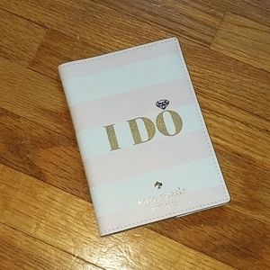NWOT I Do I Did Passport Holder Kate Spade